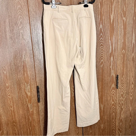 Counterparts Womens Business Casual Pants Sz 8 Tan Straight Leg Formal Work Pant - Picture 8 of 11